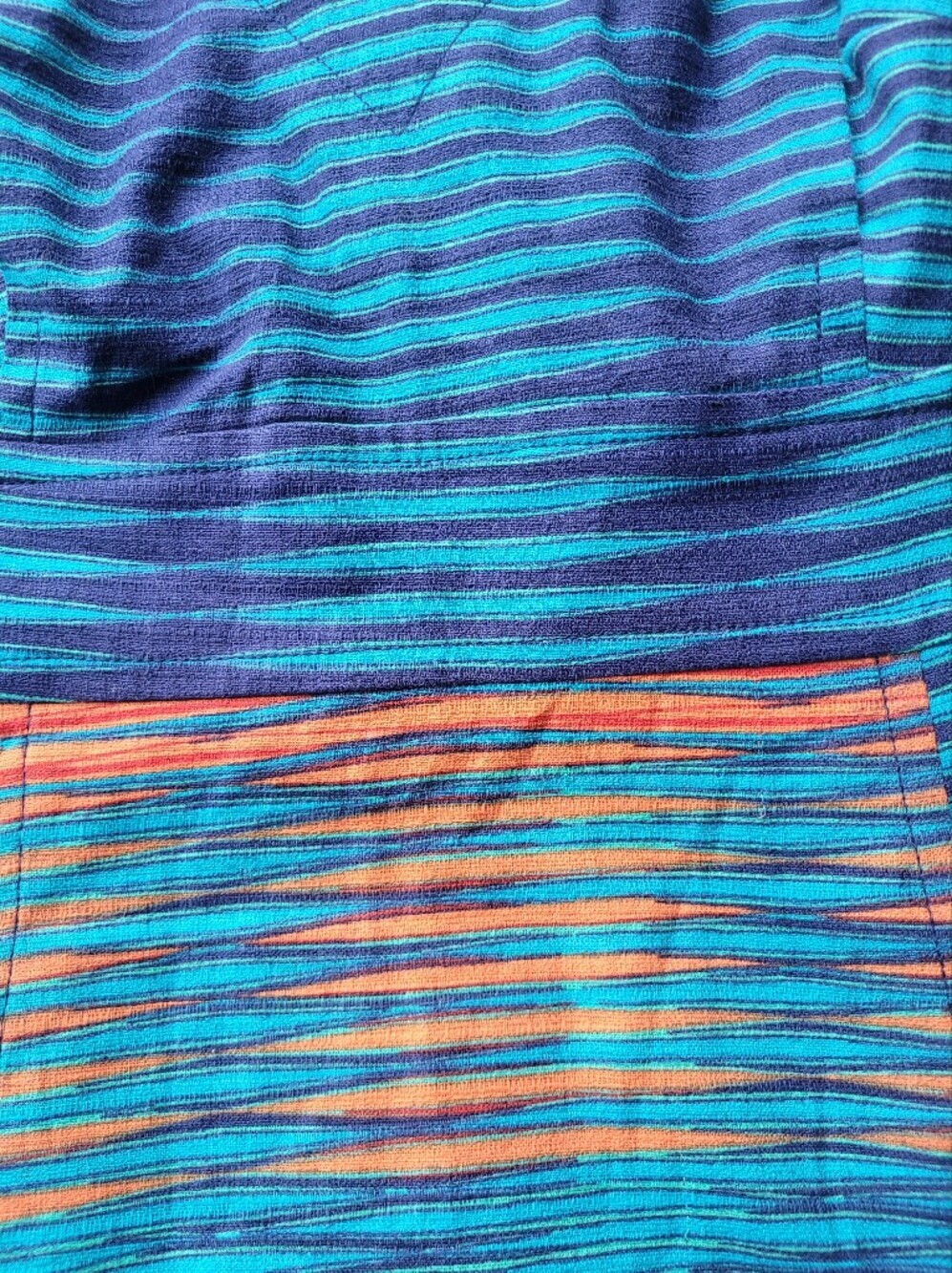 Anthropologie Plenty By Tracy Reese Striped V-Neck Mini Sheath Dress, Sz 8 - Picture 6 of 8